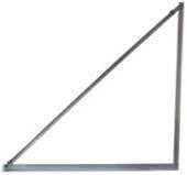 Držák trojúhelníkový 15° pro kolektory KPG1+ na ležato a KPG1H