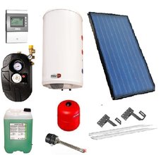Solární systém - sestava pro Solární ohřev vody TV 120/1 s kompletním příslušenstvím