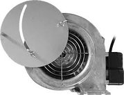 Ventilátor s přívěrou WPA 07 ke kotli Galmet se zásobníkem s výkonem 12-30 kW
